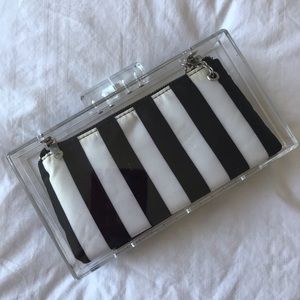 Lucite clutch
